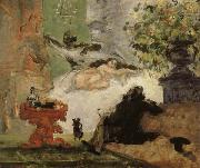 Paul Cezanne A Modern Olympia china oil painting reproduction